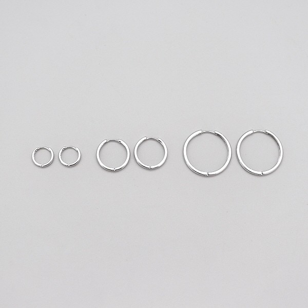 Thin one touch earring